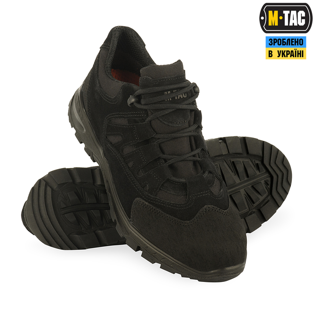 Кросівки тактичні M-Tac Leopard Wide Black II R 45 30205702-45 - изображение 1