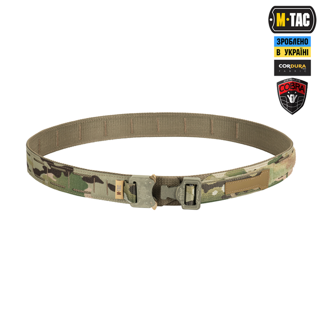 Ремінь M-Tac Cobra Buckle Tactical Belt Laser Cut Multicam XL/2XL 10263008-XL/2XL - зображення 2