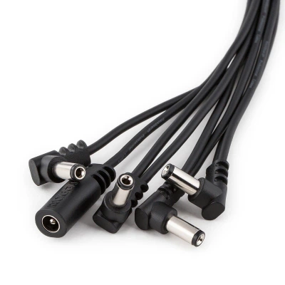 Кабель для гитарных педалей RockBoard Flat Daisy Chain Cable, 8 Outputs, Angled (RBO CAB POWER DC8 A) - Фото 2 Кабель для гитарных педалей RockBoard Flat Daisy Chain Cable, 8 Outputs, Angled (RBO CAB POWER DC8 A) - изображение 2