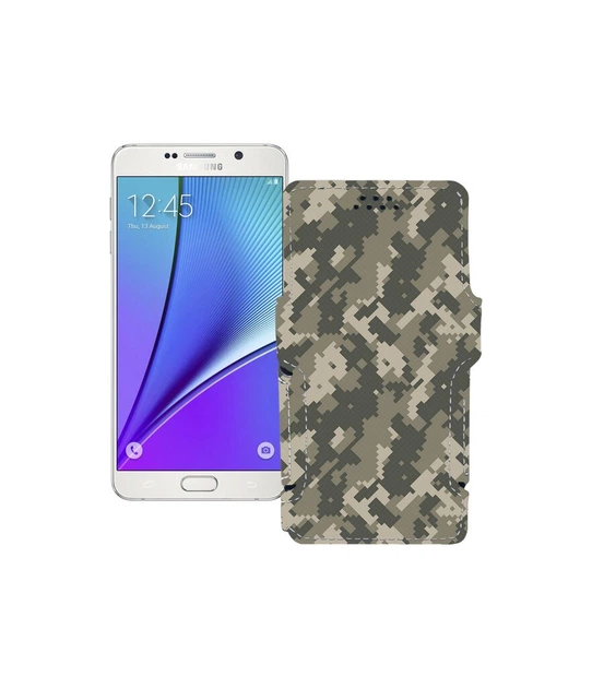 Чохол-книжка з екошкіри для телефону Samsung Galaxy Note 5 (N920) - Фото 1 Чохол-книжка з екошкіри для телефону Samsung Galaxy Note 5 (N920) - зображення 1