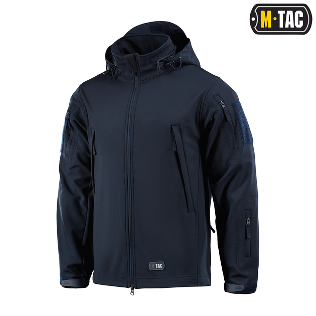 Куртка M-Tac Soft Shell Navy Blue XL 20201015-XL - зображення 1