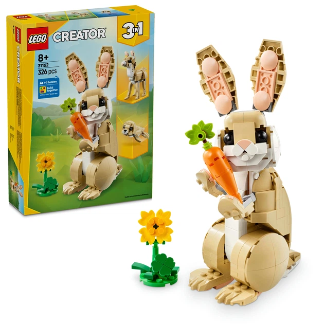 Конструктор LEGO Creator Волшебный кролик 326 деталей (31162