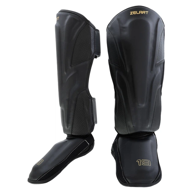 Защита голени и стопы для единоборств Zelart Fight Gear 1172 размер M Black - Фото 1 Защита голени и стопы для единоборств Zelart Fight Gear 1172 размер M Black - изображение 1