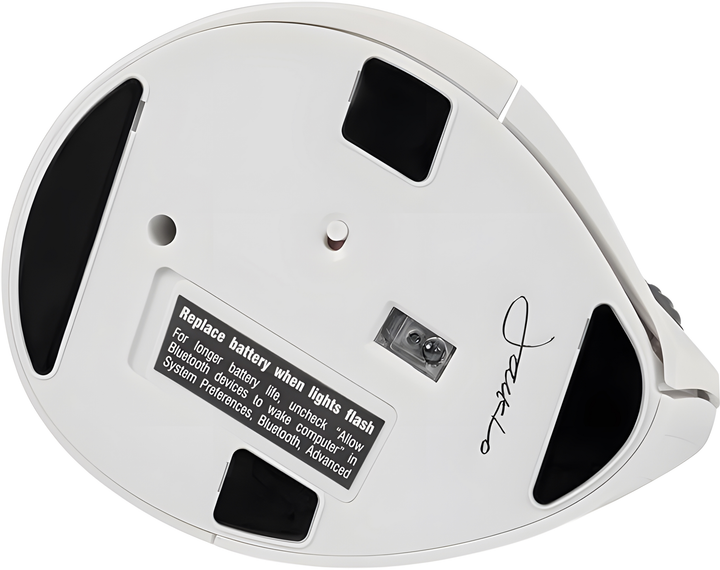 Мышь BakkerElkhuizen Evoluent4 Bluetooth Right Hand Mac White (BNEEVR4WB) - изображение 6
