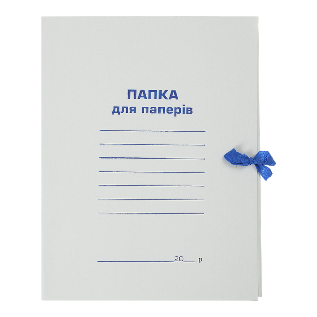 Папка на зав'язках картонна Buromax А4 цільнокроєна (BM.3357) - Фото 1 Папка на зав'язках картонна Buromax А4 цільнокроєна (BM.3357) - зображення 1