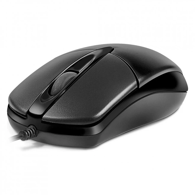 Мишка REAL-EL RM-214 USB Black (EL123200039) - Фото 1 Мишка REAL-EL RM-214 USB Black (EL123200039) - зображення 1