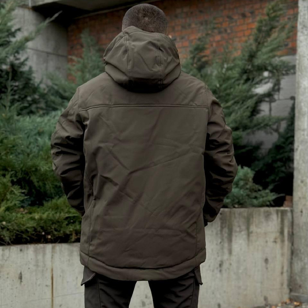 Зимова Куртка з підкладкою Omni-Heat KTZ 5.0 Softshell олива розмір 5XL - зображення 2