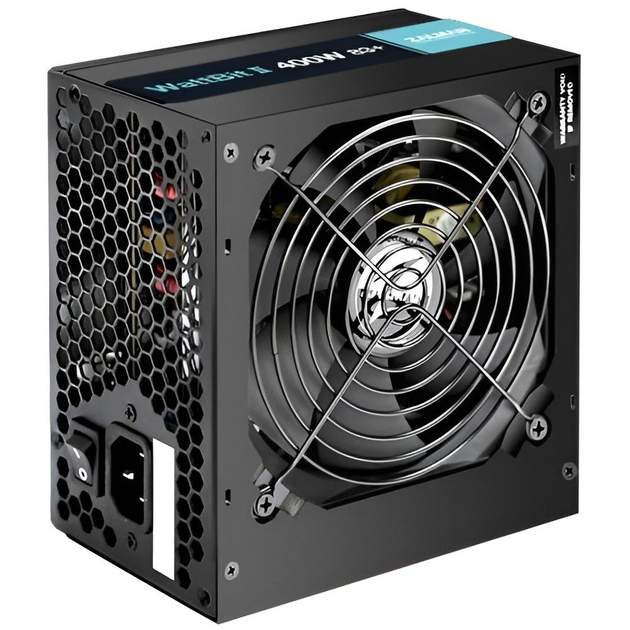 Блок питания Zalman WattBit 2 ZM400-XEII 400W 1xMB 1xCPU 3xMolex 4xSATA 2xPCIe - изображение 1
