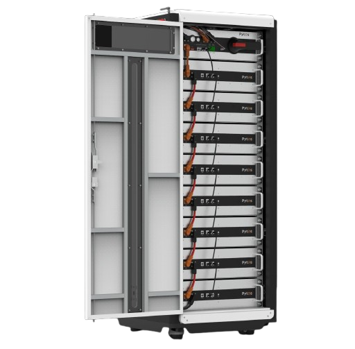 Шафа для розміщення акумуляторних модулів Pytes HV48100 Cabinet - Фото 3 Шафа для розміщення акумуляторних модулів Pytes HV48100 Cabinet - зображення 3