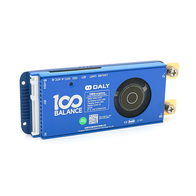 Universal BMS smart плата DaLy LiFePO4 8-24S 200A с Bluetooth + CAN + активный баллансир 1A - изображение 1