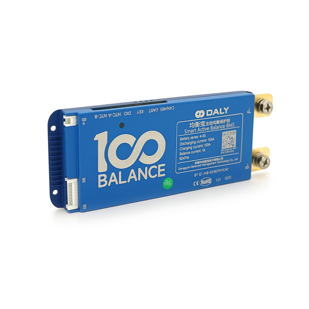 Universal BMS smart плата DaLy LiFePO4 4-8S 150A с Bluetooth + CAN + активный баллансир 1A - изображение 1
