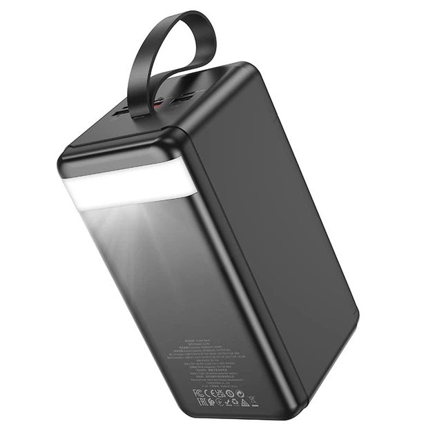 УМБ HOCO Element power bank with digital display J123D 90000mAh |3USB/Type-C/Lightning, QC/PD, 22.5W/3A| - Фото 3 УМБ HOCO Element power bank with digital display J123D 90000mAh |3USB/Type-C/Lightning, QC/PD, 22.5W/3A| - зображення 3