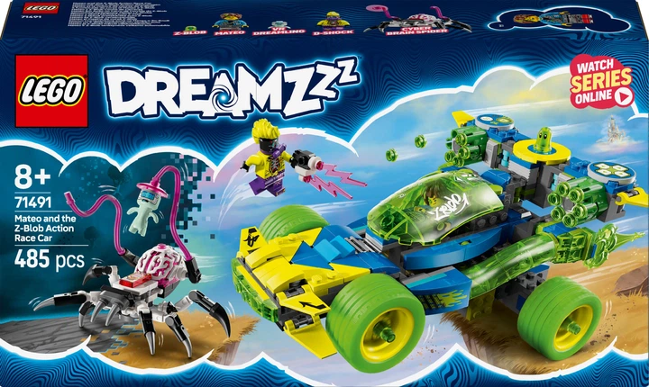 Конструктор LEGO DREAMZzzzz Матео и гоночный автомобиль Зет-Блоб