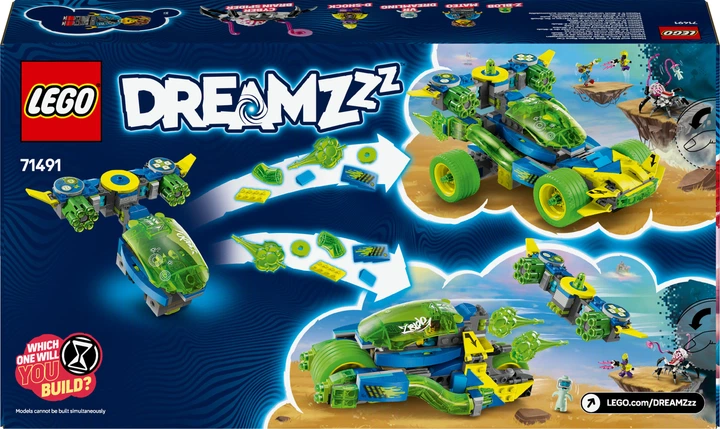 Конструктор LEGO DREAMZzzzz Матео и гоночный автомобиль Зет-Блоб