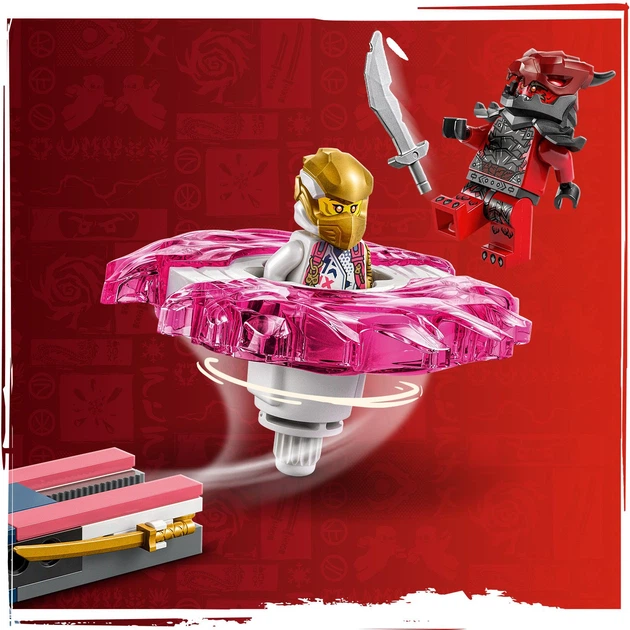 Конструктор LEGO Ninjago Дракон Сори Спін-джитсу 56 деталей (71824) - зображення 7
