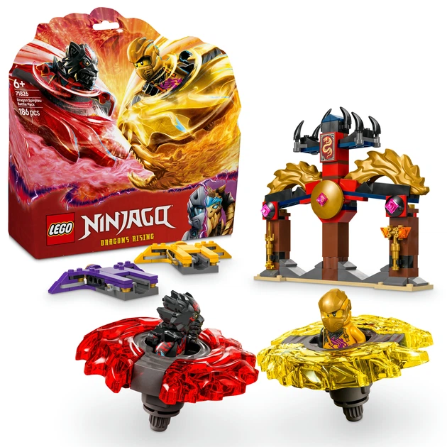 Конструктор LEGO Ninjago Боевой набор дракона Спин-джитсу 186
