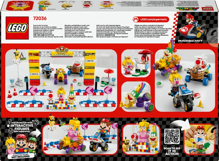Конструктор LEGO Super Mario Mario Kart - Baby Peach & Grand Prix