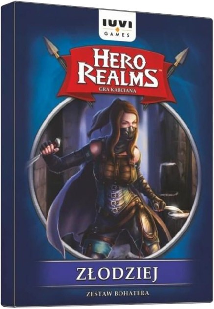 Dodatek do gry planszowej IUVI Games Hero Realms: Zestaw bohatera Złodziej (wydanie polskie) (5907628970072) - obraz 1