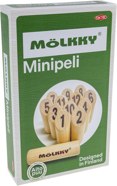 Gra planszowa Tactic Molkky Minipeli (edycja fińska) (6416739598048) - obraz 1