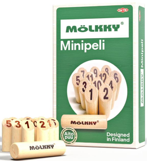 Настільна гра Tactic Molkky Minipeli (фінське видання) (6416739598048) - зображення 3