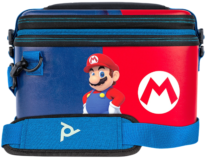 Кейс з чохлом PDP Nintendo Switch/OLED/Lite Pull-N-Go Case - Mario Edition (0708056068356) - зображення 5