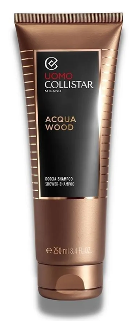 Шампунь для волос и тела мужской Collistar Acqua Wood Doccia Shampoo 250ml - Фото 1 Шампунь для волос и тела мужской Collistar Acqua Wood Doccia Shampoo 250ml - изображение 1