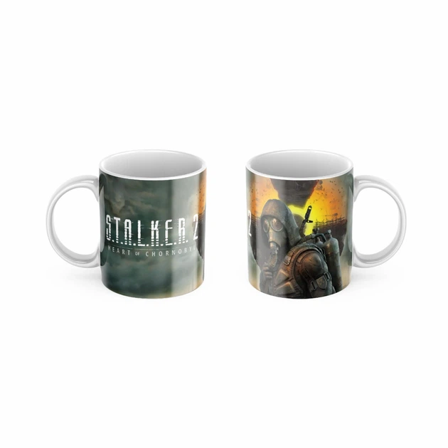 Подарочная чашка с принтом Сталкер 2 (Stalker 2) 330 мл. - Фото 1 Подарочная чашка с принтом Сталкер 2 (Stalker 2) 330 мл. - изображение 1