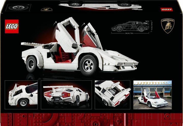 こはるん レペット ホワイト 37.5 Конструктор LEGO Icons Lamborghini Countach 5000 Quattrovalvole