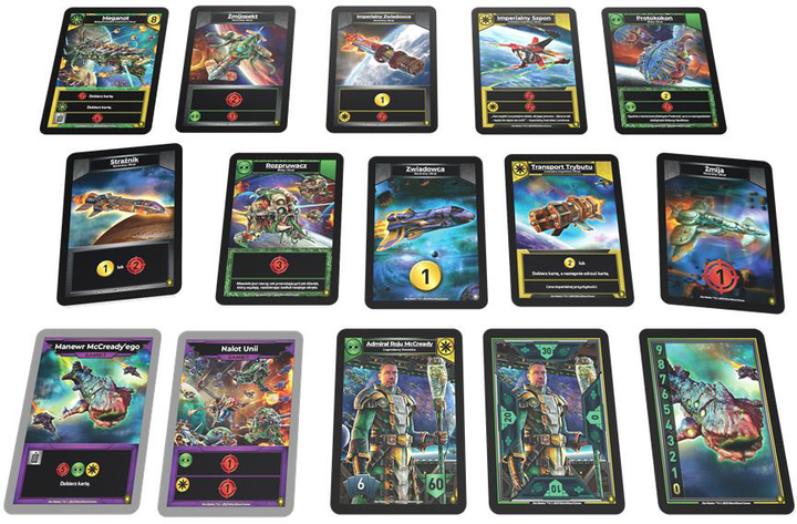 Dodatek do gry planszowej IUVI Games Star Realms Talia Dowódcy Unia (wydanie polskie) (5904305462745) - obraz 3