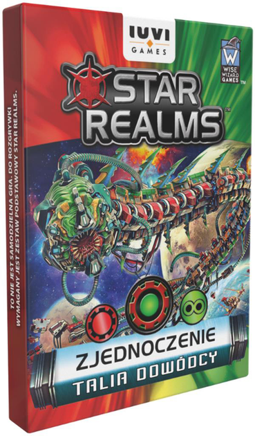 Доповнення до настільної гри IUVI Games Star Realms Командирська колода Об'єднання (польське видання) (5904305462738) - зображення 1