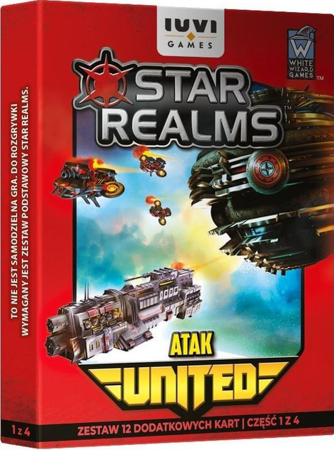 Доповнення до настільної гри IUVI Games Star Realms United Атака (польське видання) (5907628970683) - зображення 1