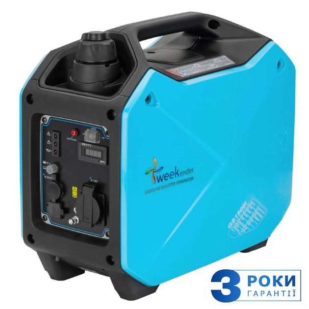 Инверторный генератор Weekender 1.5/1.8 кВт бензин GS1800I – фото ...