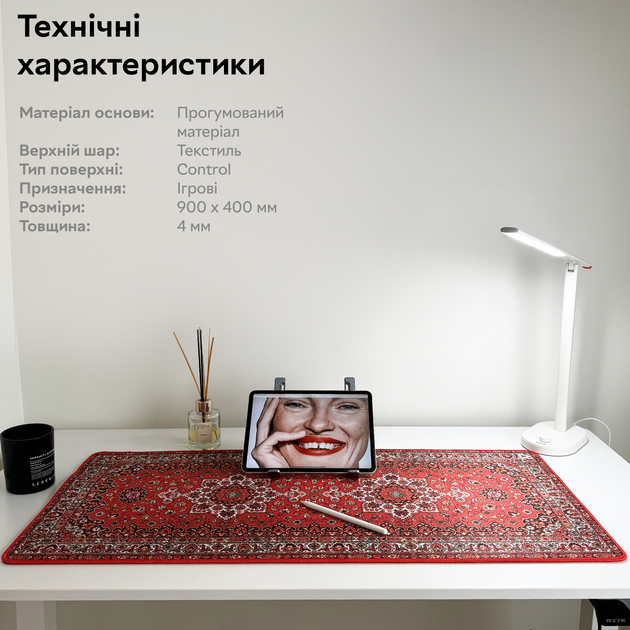 Ігрова поверхня RZTK Kylym 900x400x4 мм - зображення 8