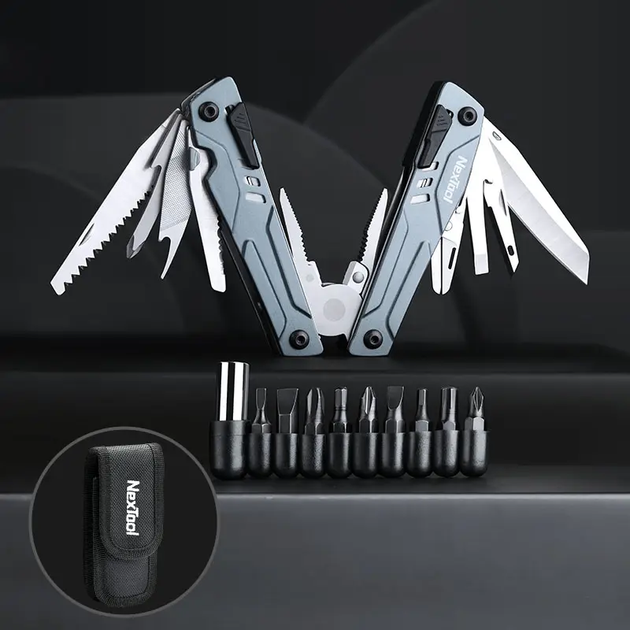 Мультитул Xiaomi Nextool Sailor Pro NE20045 (14 інструментів, з