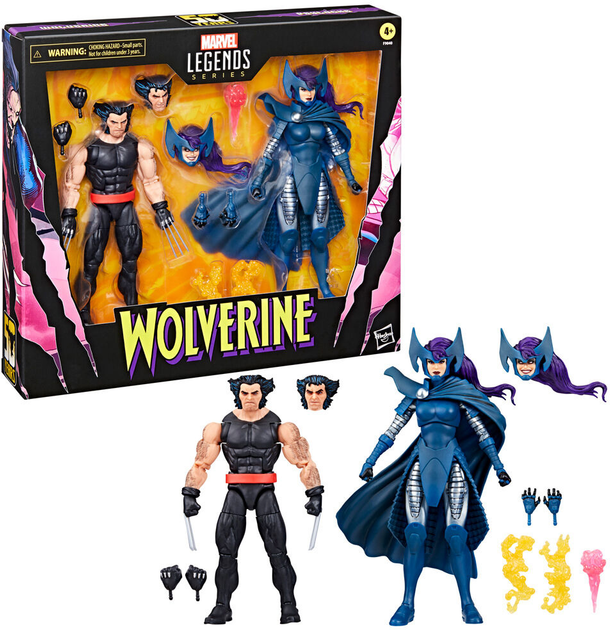 Набір фігурок Hasbro Marvel Legends Series Росомаха 2 шт (5010996202123) - зображення 2