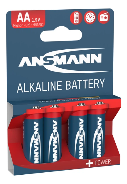 Батарейка Ansmann AA/LR06 BL 4шт - изображение 2