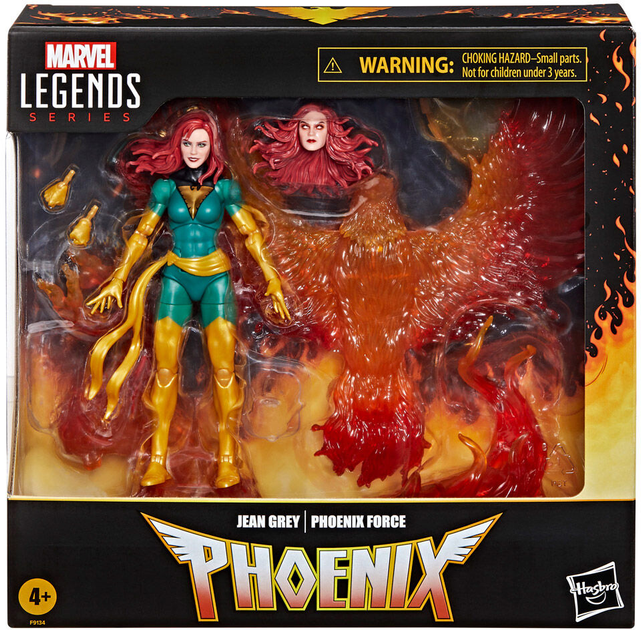 Набір фігурок Hasbro Marvel Phoenix Jean Grey & Phoenix Force 2 шт (5010996269140) - зображення 1