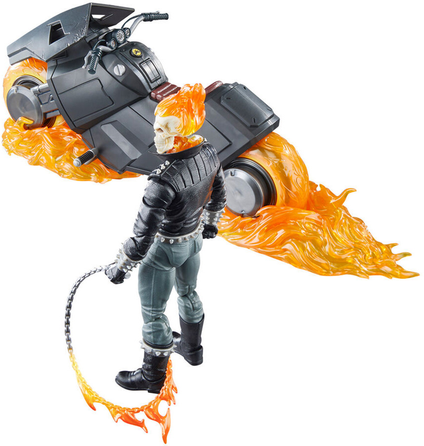Фігурка Hasbro Marvel Celebrating 85 Years Ghost Rider з аксесуарами 15 см (5010996246158) - зображення 4