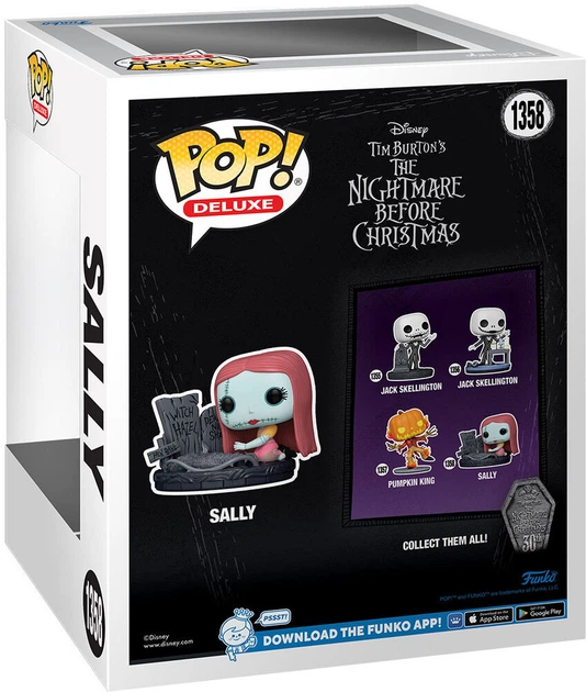 Figurka Funko POP Deluxe Disney Nightmare Before Christmas 30th Anniversary Sally 10 см (889698723152) - зображення 3