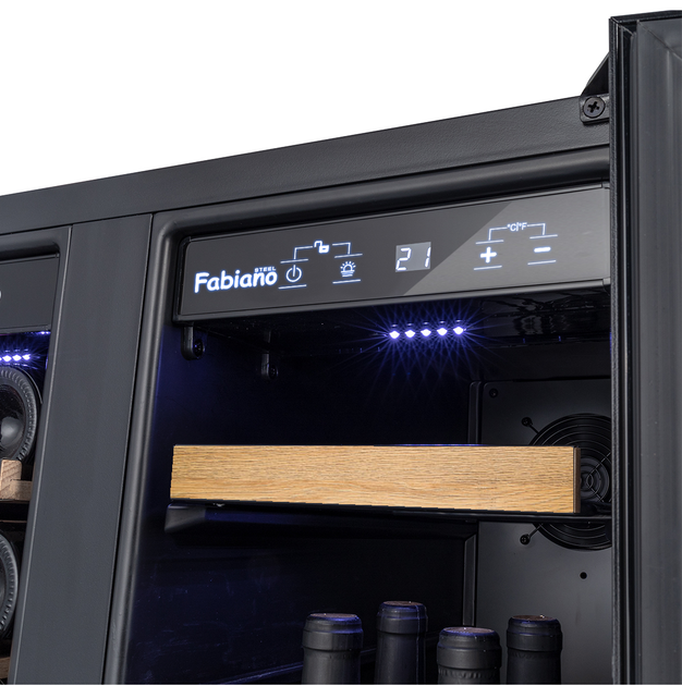 Шкаф винний Fabiano FWC 828 Black 8171.409.1496 - зображення 4