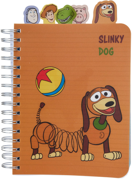 Блокнот Loungefly Disney Pixar Toy Story в лінію 17 x 21 см Синій (671803508088) - зображення 4