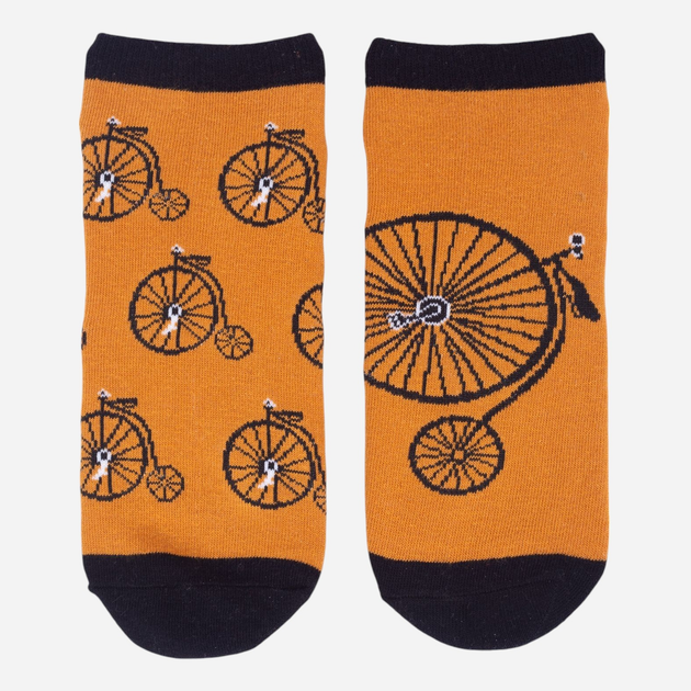 Шкарпетки чоловічі короткі бавовняні YOCLUB Funny Cotton Socks 39-42 Коричневі (5904921661867) - зображення 2