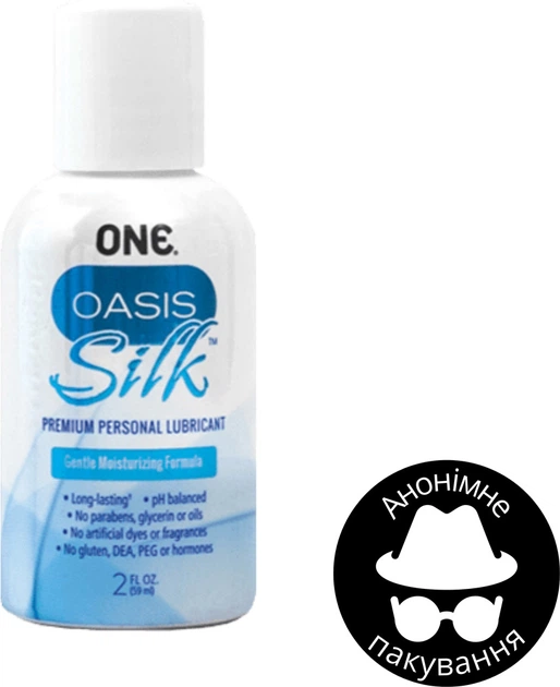 Лубрикант One Oasis Silk 59 мл (ROZ6501053343) – купити онлайн на ROZETKA