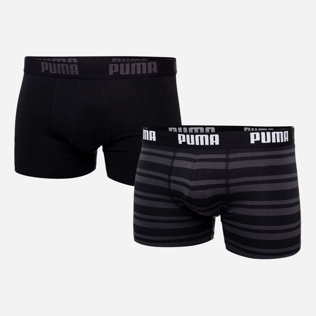 Zestaw majtek męskich typu bokserki Puma 907838 XL 2 szt. Czarny (8718824909714) - obraz 1