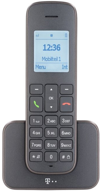 Telefon IP Telekom Sinus 207 Black (40316574) - obraz 2