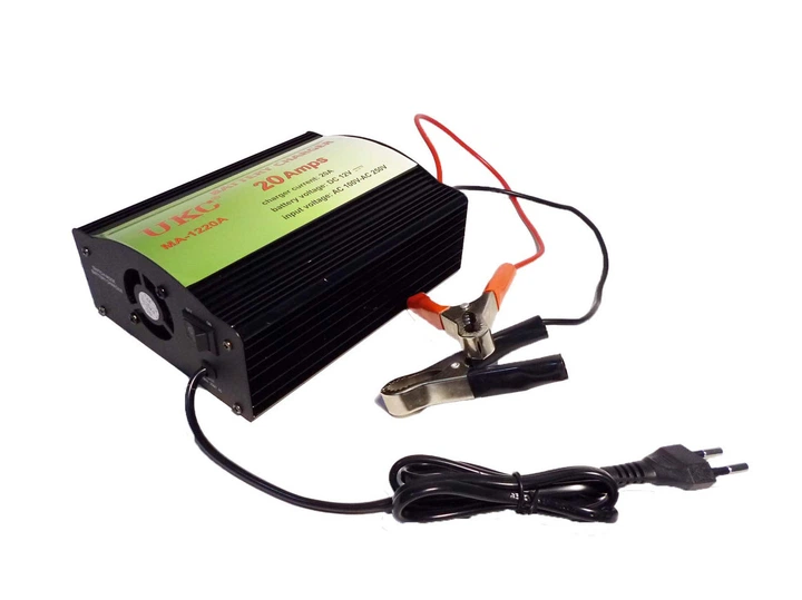 Сетевое зарядное устройство для аккумуляторов UKC 12v/ 220v 20 A с встроенным амперметром - изображение 2