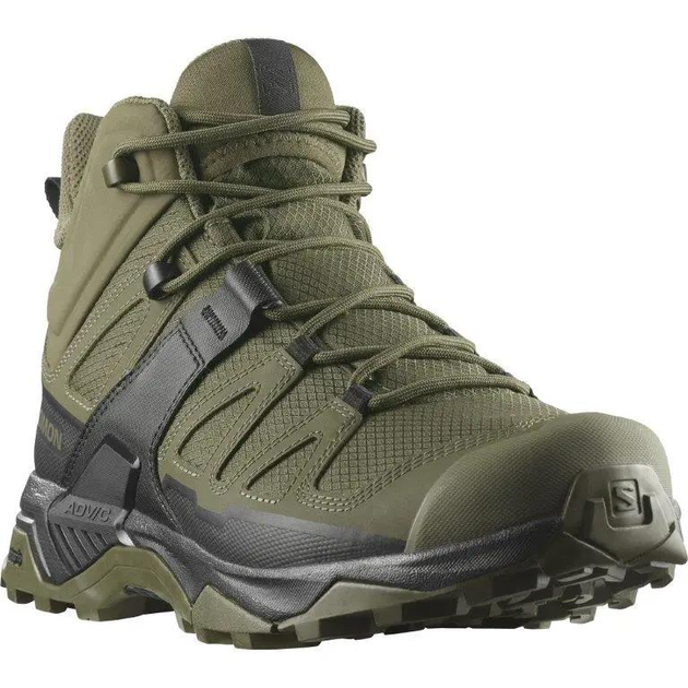 Ботинки Salomon X ULTRA Forces MID 40 (6.5 UK) (25 см) Green Black - изображение 1