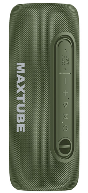 Портативна колонка Tracer MaxTube TWS Green 20W (TRAGLO47359) - зображення 4