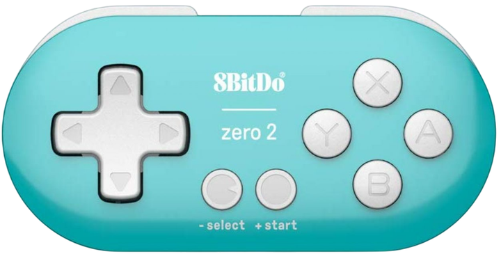 Бездротовий геймпад 8BitDo Zero 2 Bluetooth Gamepad Turquoise (RET00222) - зображення 1