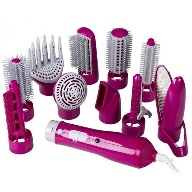 Фен-мультістайлер Hair Styler Fullcome 87010 з функціями 10 в 1. - зображення 1
